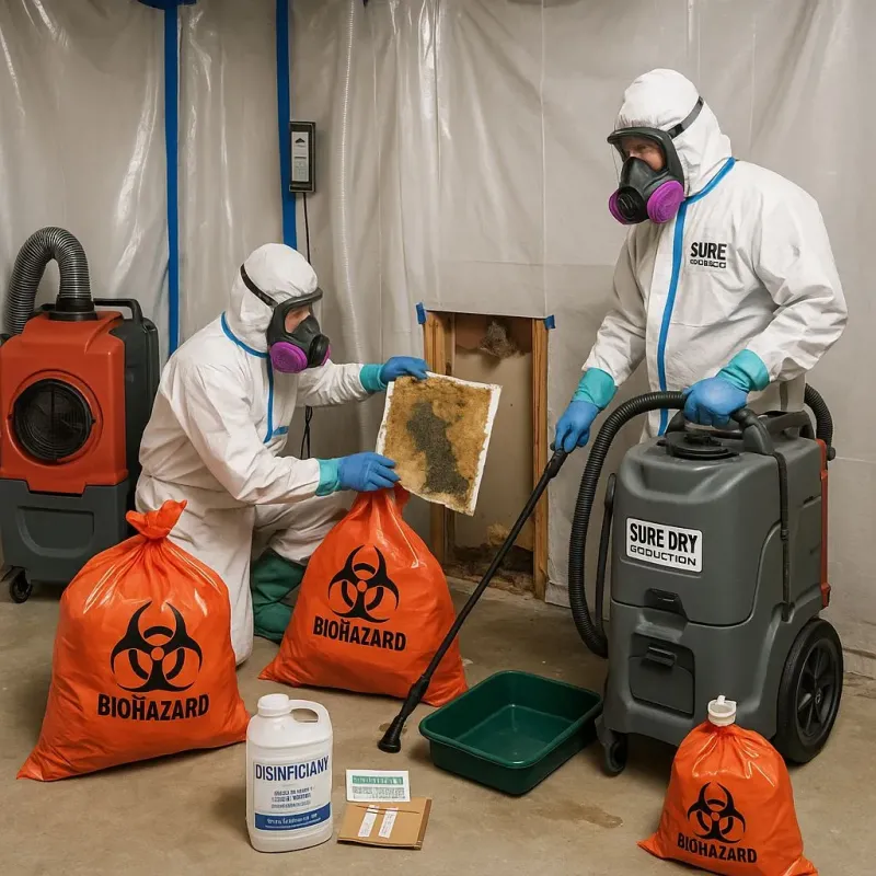 Contaminated Water Handling Protocols process in Plains, TX