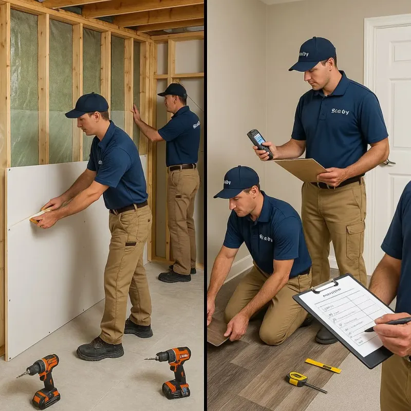 Repairs and Reconstruction process in Plains, TX